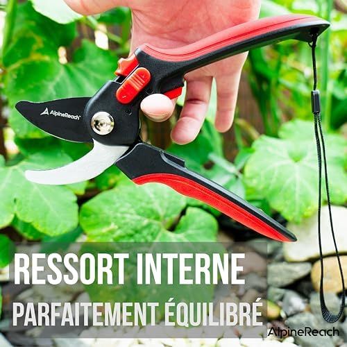 Entretien et Durabilité du AlpineReach Sécateur de Jardin